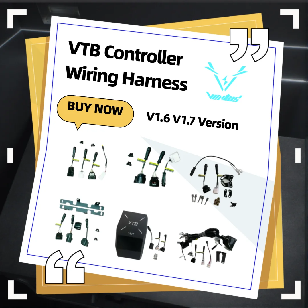 VTB Controller Wiring Harness Kit V1.6 V1.7 Version, Middle Section Wire Harness Multi-model Accessories Pack
VTB Controller Wiring Harness Kit V1.6 V1.7 Version, Middle Section Wire Harness Multi-model Accessories Pack