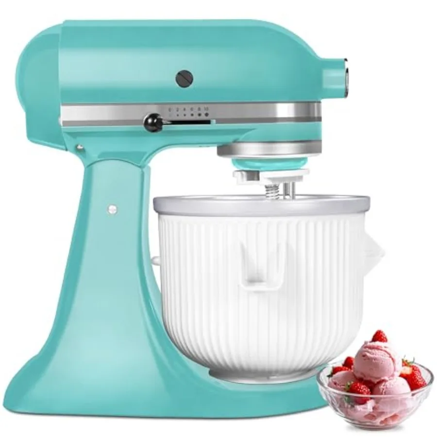 Ice Cream Maker Attachment for KitchenAid Stand Mixer, Kithcen aid Ice Cream Maker Attachment - Compatible with 4.5 QT and Larg
Ice Cream Maker Attachment for KitchenAid Stand Mixer, Kithcen aid Ice Cream Maker Attachment - Compatible with 4.5 QT and Larg