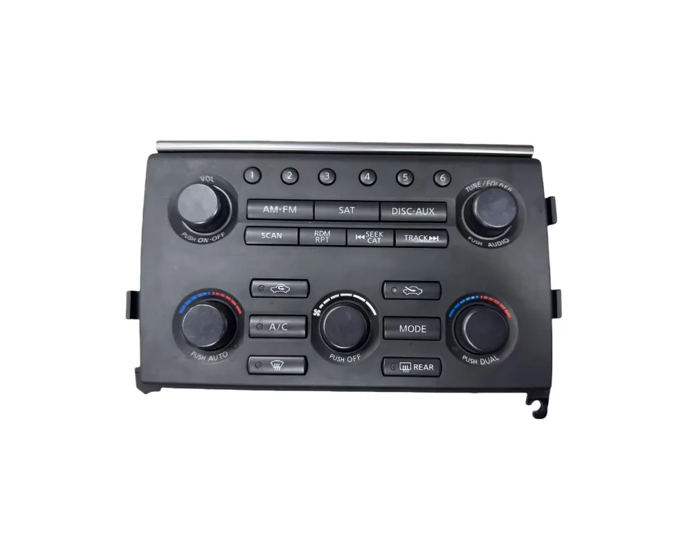 Classic High Quality GTR R35Multimedia Switch Controller Air Conditioning Adjustment Panel Radio Music Operating Panel ForNissan
Classic High Quality GTR R35Multimedia Switch Controller Air Conditioning Adjustment Panel Radio Music Operating Panel ForNissan