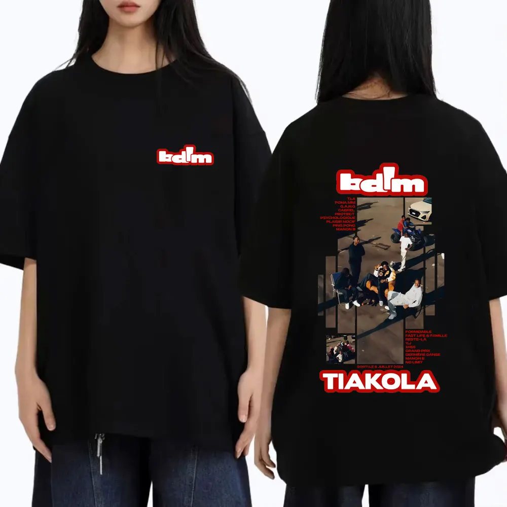 Rapper Tiakola Bdlm Album T Shirts Men Women Hip Hop Fashion Pop Music Short Sleeve Man Vintage Oversized Soft Cotton T-shirt
Rapper Tiakola Bdlm Album T Shirts Men Women Hip Hop Fashion Pop Music Short Sleeve Man Vintage Oversized Soft Cotton T-shirt