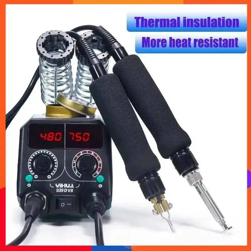 YIHUA 939D VI 939D VII Multi-functional Temperature-controlled 48W Welding Station For Welding Furniture And Other Materials
YIHUA 939D VI 939D VII Multi-functional Temperature-controlled 48W Welding Station For Welding Furniture And Other Materials