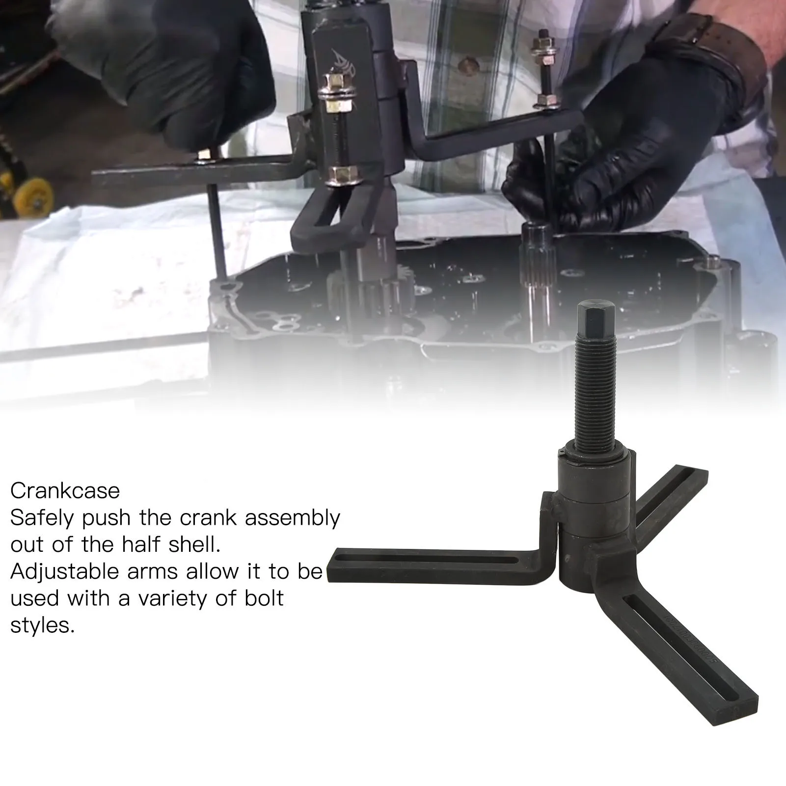 Crankcase Splitter Separator Puller Installer Tool C Clip Adapter 1177390001 Universal for Motorcycle ATV Dirt Bike
Crankcase Splitter Separator Puller Installer Tool C Clip Adapter 1177390001 Universal for Motorcycle ATV Dirt Bike