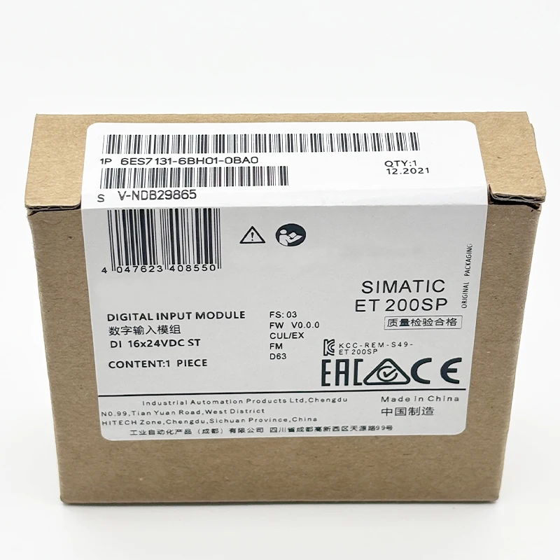 Новый оригинальный контроллер 6ES7131-6BH01-0BA0 PLC/PAC и специализированные контроллеры с технической поддержкой, микроконтроллеры, процессоры FPGA в наличии
Новый оригинальный контроллер 6ES7131-6BH01-0BA0 PLC/PAC и специализированные контроллеры с технической поддержкой, микроконтроллеры, процессоры FPGA в наличии