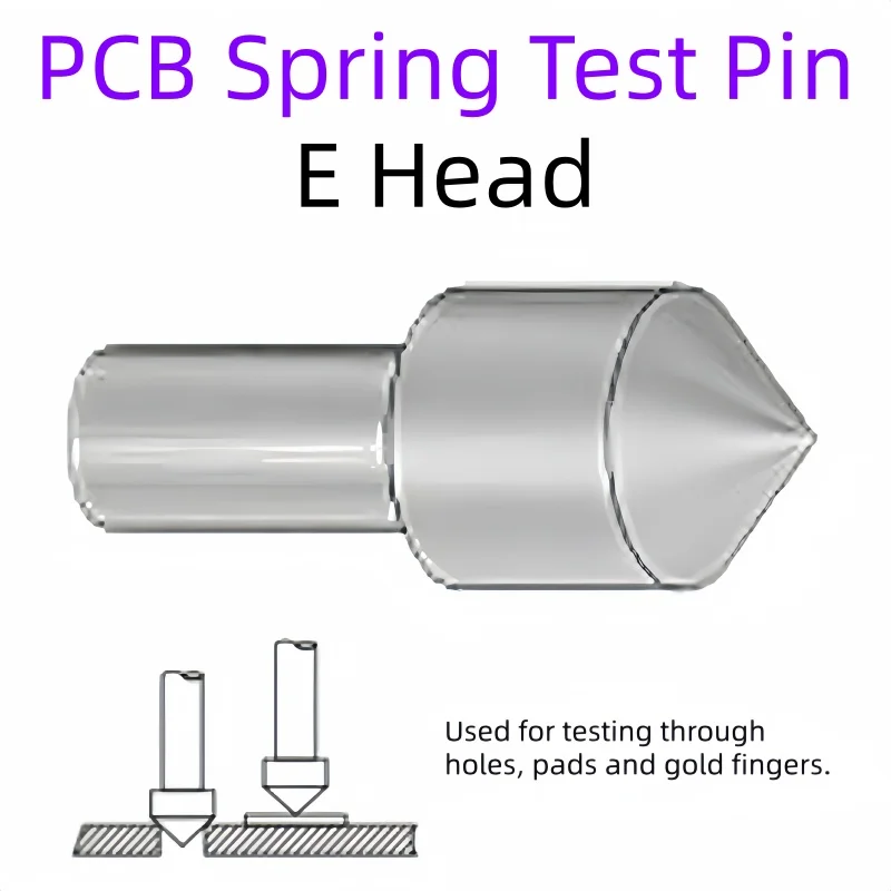 E Conical/cone/spear Head PCB Test Spring Test Pin Probe P50-E PL50-E P75-E P11-E PM75-E PL75-E P160-E P100-E P125-E P156-E
E Conical/cone/spear Head PCB Test Spring Test Pin Probe P50-E PL50-E P75-E P11-E PM75-E PL75-E P160-E P100-E P125-E P156-E