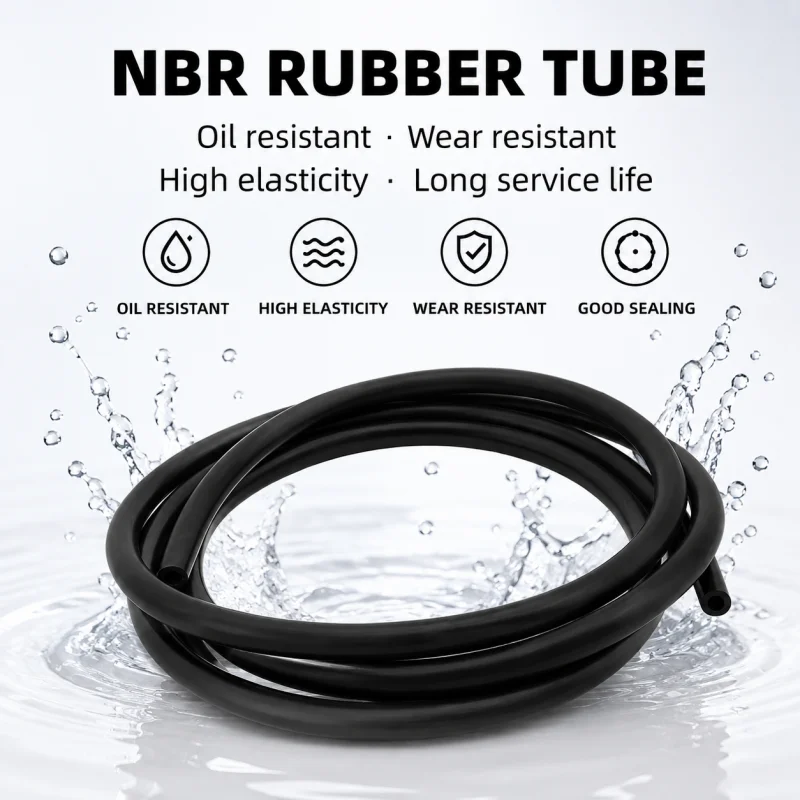 NBR Fuel Line Nitrile Rubber Hose 2-8mm IDFuel resistant tubing High pressure Flexible nitrile Chemical resistant Custom length
NBR Fuel Line Nitrile Rubber Hose 2-8mm IDFuel resistant tubing High pressure Flexible nitrile Chemical resistant Custom length