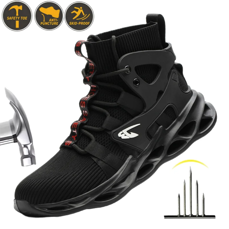 Steel Toe Anti Shock Protection Safety Shoes Comfort Lightweight Breathable Sneakers for Men Indestructible Safety Shoes
Steel Toe Anti Shock Protection Safety Shoes Comfort Lightweight Breathable Sneakers for Men Indestructible Safety Shoes