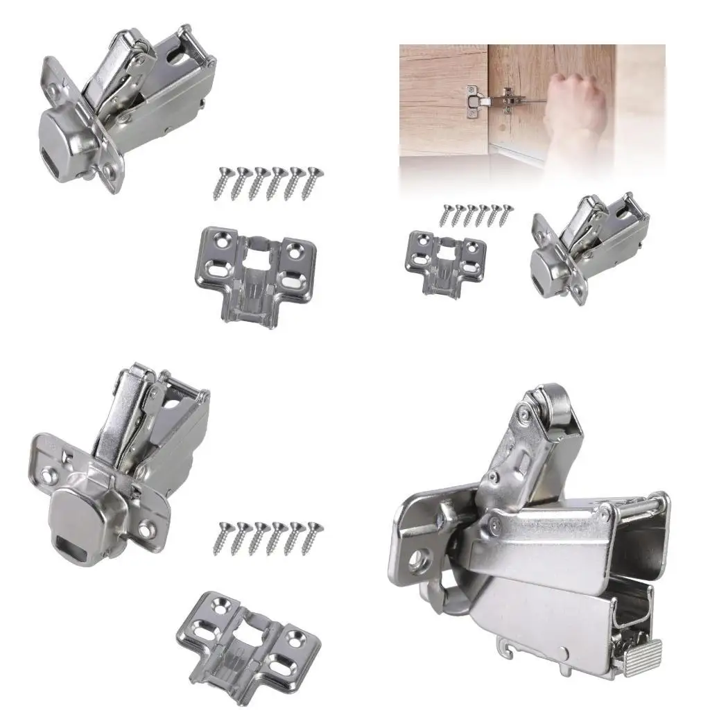 652F Soft Close Cabinet Hinges With Hydraulic Spring 165 Degree Opening Angles Accessory for Home Furniture Household Use
652F Soft Close Cabinet Hinges With Hydraulic Spring 165 Degree Opening Angles Accessory for Home Furniture Household Use