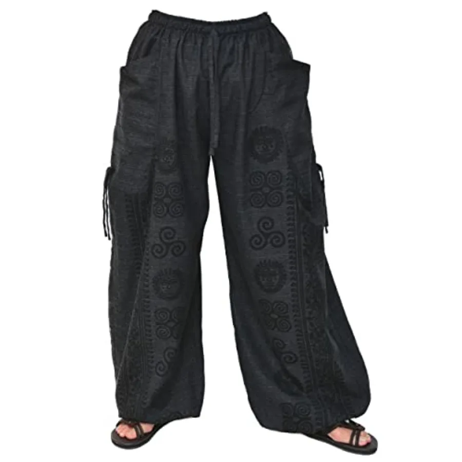 Siamrose Casual Yoga Harem Pants Men Women Baggy Lounge Trousers, 2 Pockets Adjustable Length
Siamrose Casual Yoga Harem Pants Men Women Baggy Lounge Trousers, 2 Pockets Adjustable Length