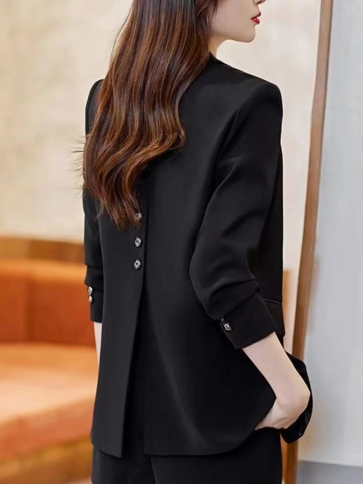plus Size Casual Black Suit Jacket Thin High-End Feeling Spring Autumn New Style Anti-Season Meat Covering Top for plus Size ...
plus Size Casual Black Suit Jacket Thin High-End Feeling Spring Autumn New Style Anti-Season Meat Covering Top for plus Size ...