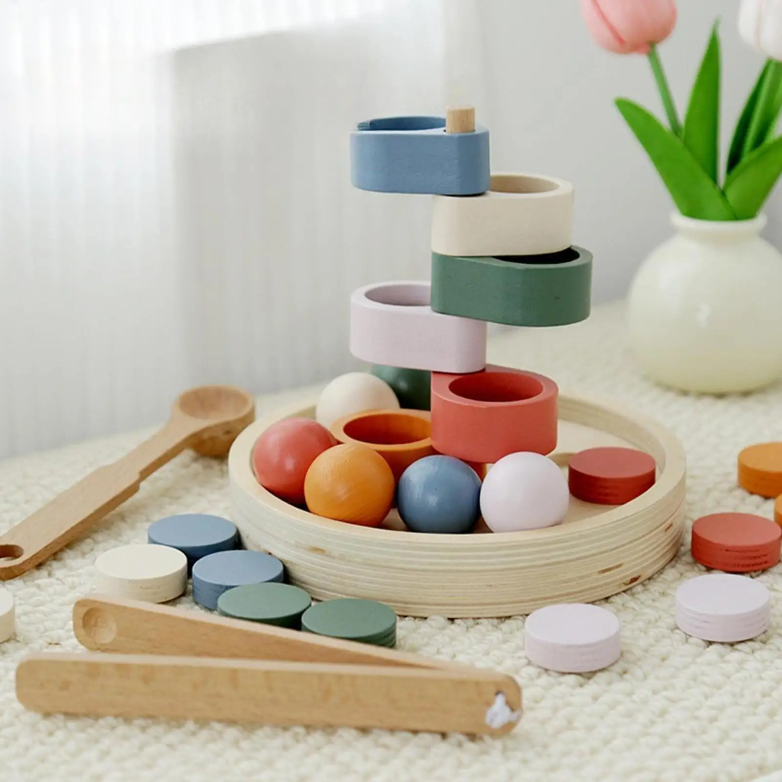 Color Sorter Fine Motor Game Sensory Toy Preschool Early Educational Toy for 2-5 Year Old Toddlers Kids Boys and Girls Children
Color Sorter Fine Motor Game Sensory Toy Preschool Early Educational Toy for 2-5 Year Old Toddlers Kids Boys and Girls Children