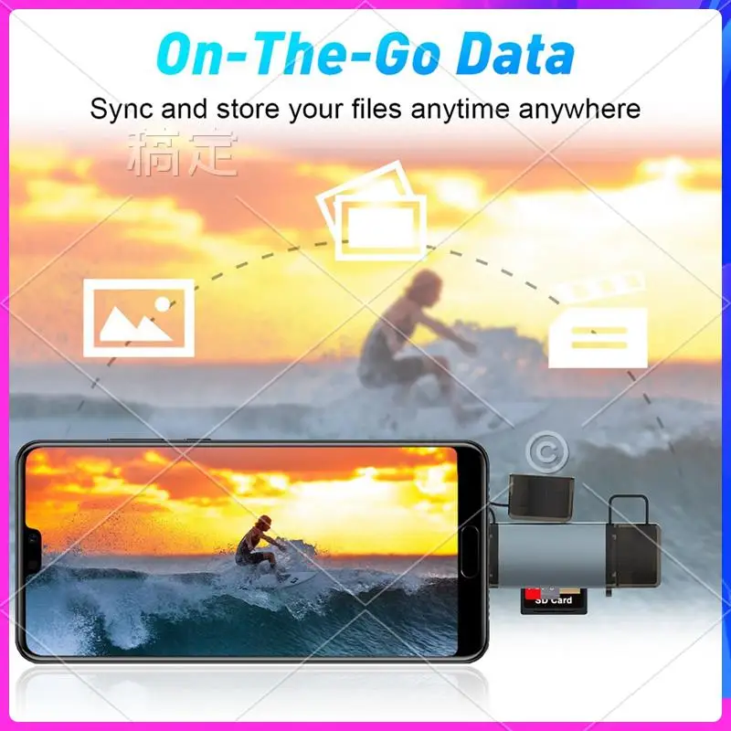 Адаптер для чтения карт памяти ABT-USB3.0 USB-C SD4.0 + TF4.0 Адаптер OTG Аксессуары для высокоскоростной передачи
Адаптер для чтения карт памяти ABT-USB3.0 USB-C SD4.0 + TF4.0 Адаптер OTG Аксессуары для высокоскоростной передачи