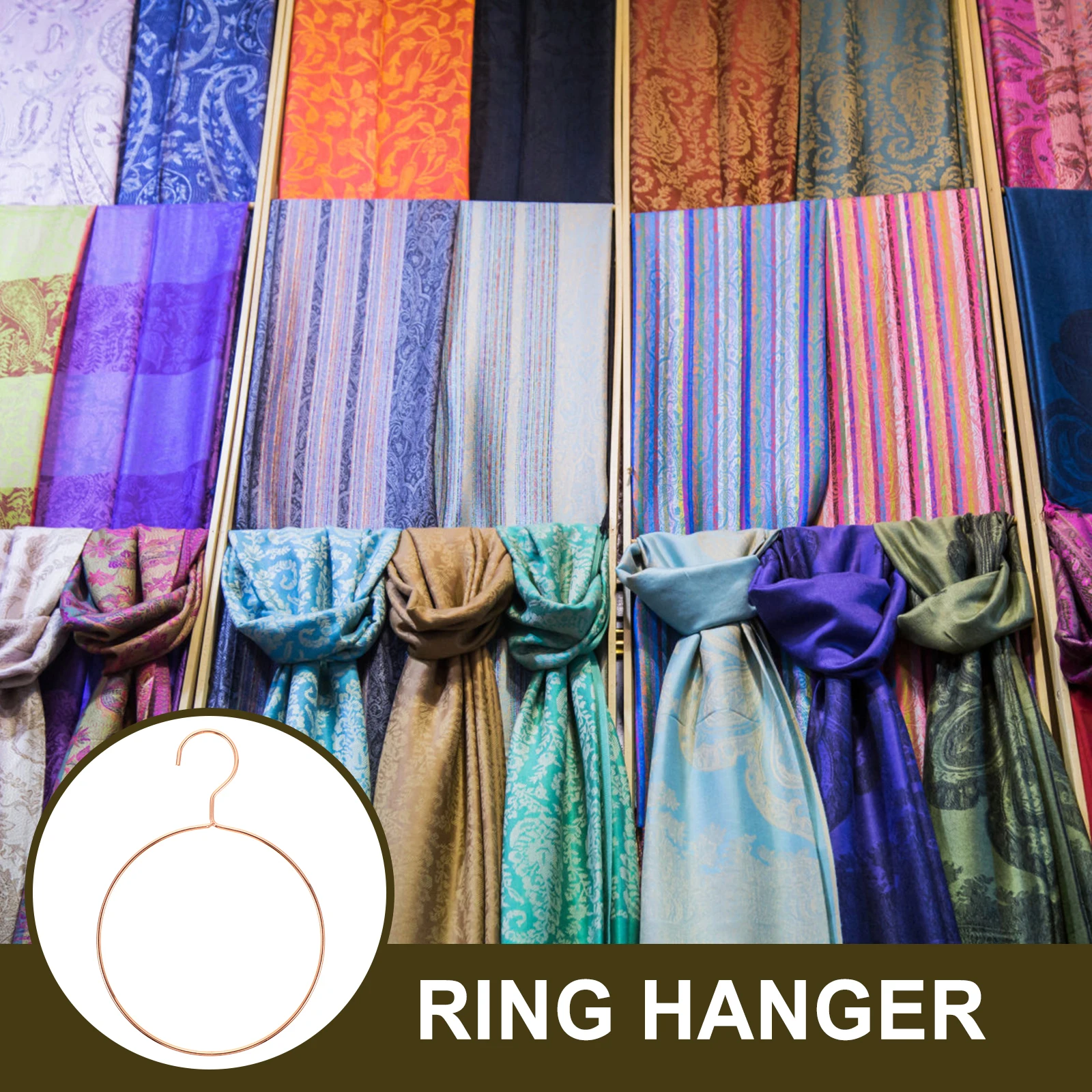 4 Pcs Round Hanger Scarf Rack Belt for Closet Women Storage Bag Tie Iron Multipurpose Jean Hangers Accessory
4 Pcs Round Hanger Scarf Rack Belt for Closet Women Storage Bag Tie Iron Multipurpose Jean Hangers Accessory