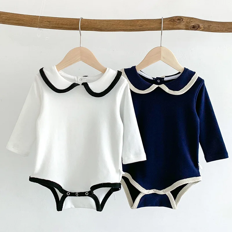 Autumn Toddler Baby Boys Girl Jumpsuit Long Sleeved Cotton Navy Style Baby Boys Girl Clothing Infant Baby Boys Girls Bodysuits
Autumn Toddler Baby Boys Girl Jumpsuit Long Sleeved Cotton Navy Style Baby Boys Girl Clothing Infant Baby Boys Girls Bodysuits