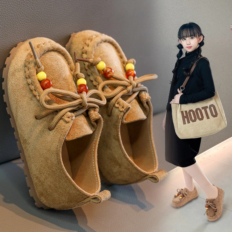 2025 New Girls Flat Shoes Round Toe Lace-up String Bead Shoes Women Leisure Retro Style One Kick Spring Autumn Single Shoes
2025 New Girls Flat Shoes Round Toe Lace-up String Bead Shoes Women Leisure Retro Style One Kick Spring Autumn Single Shoes