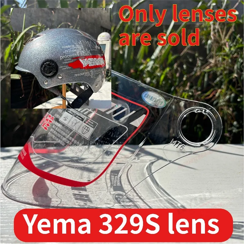 For YEMA 329S Helmet Visor, Daytime Sun Shield UV Protection Long Lens, Day Night Universal Replacement Lens.
For YEMA 329S Helmet Visor, Daytime Sun Shield UV Protection Long Lens, Day Night Universal Replacement Lens.