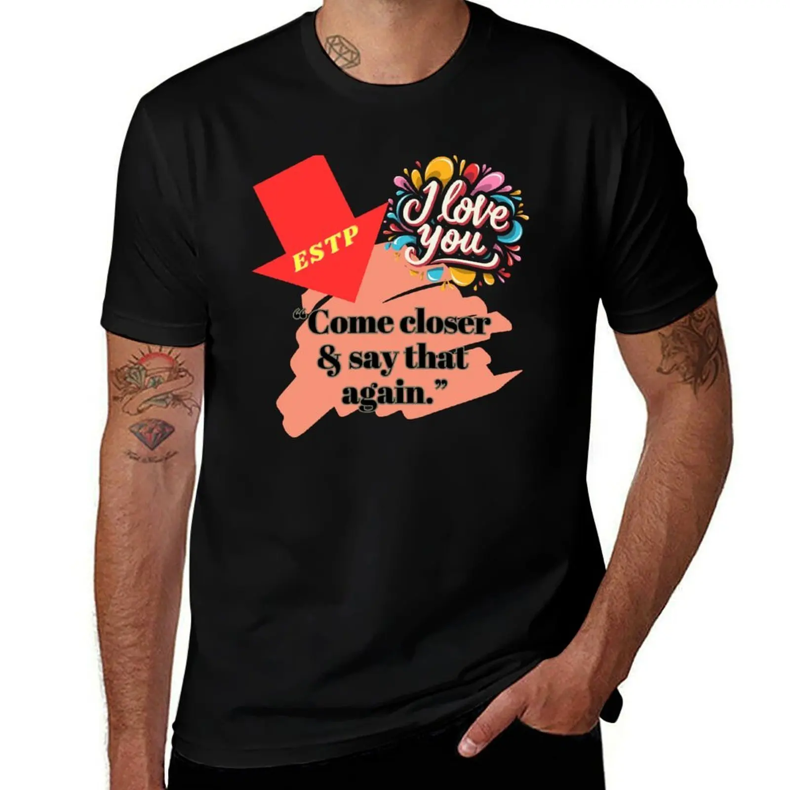 Your MBTI reaction and color-ESTP T-Shirt vintage graphic tee valentines clothes football t shirt cotton t shirt men
Your MBTI reaction and color-ESTP T-Shirt vintage graphic tee valentines clothes football t shirt cotton t shirt men
