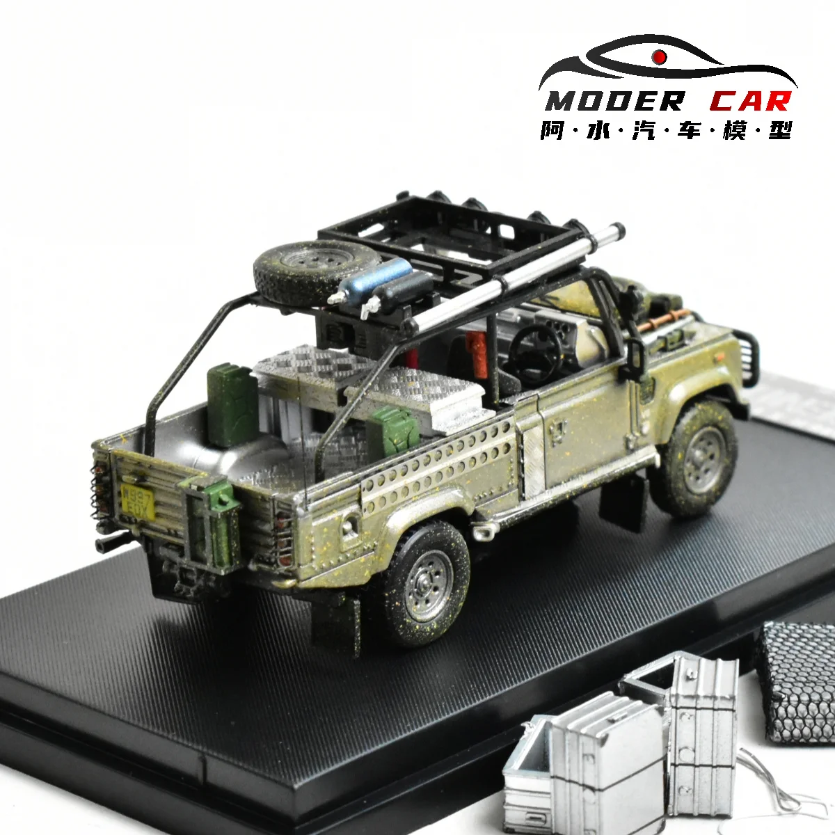 SW 1:64 Display Defender Pickup truck Giftable Diecast Model Car
SW 1:64 Display Defender Pickup truck Giftable Diecast Model Car