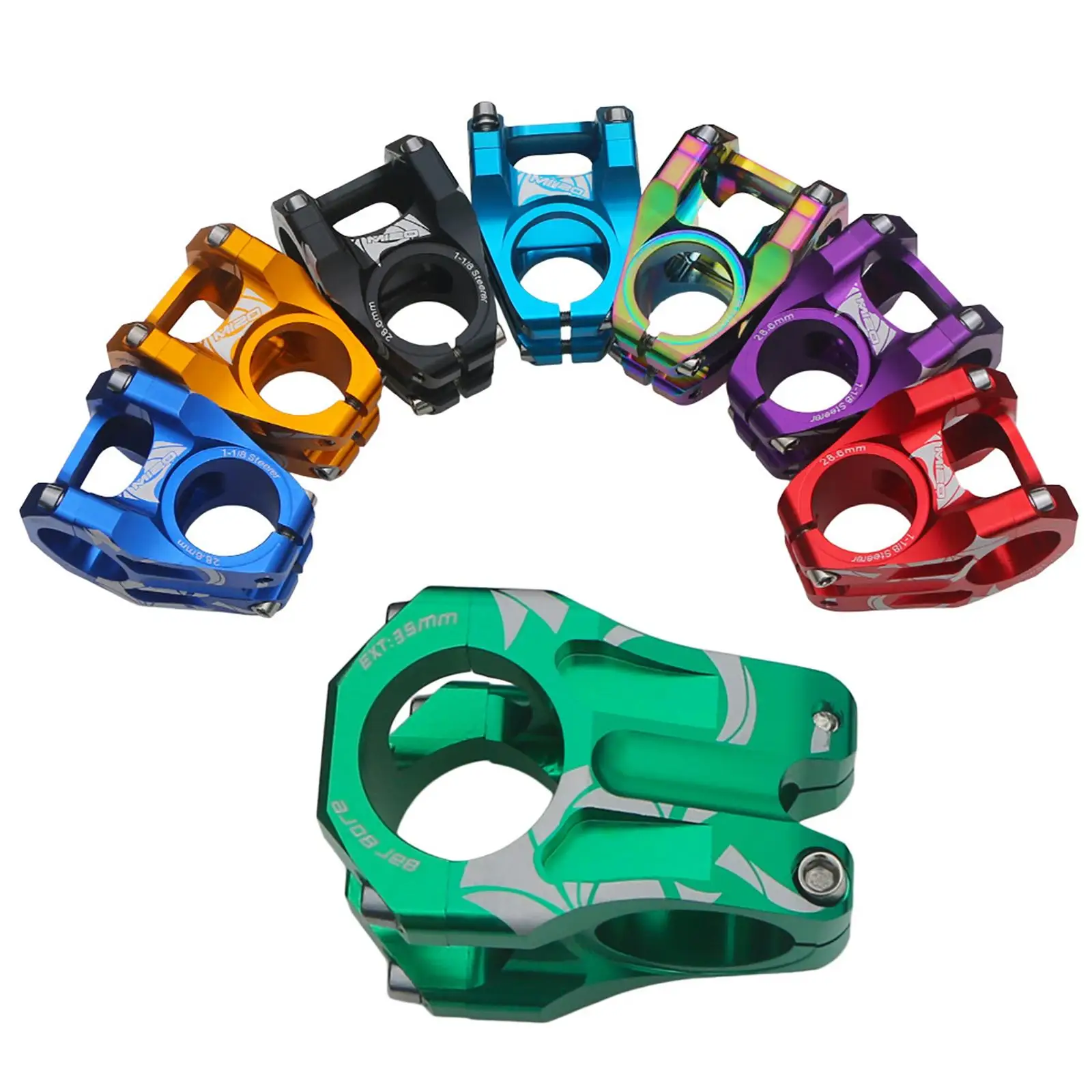 Short Aluminum Handlebar Stem 28.6mm Riser for MTB BMX Downhill Bicycle Racing Cycling Accessories
Short Aluminum Handlebar Stem 28.6mm Riser for MTB BMX Downhill Bicycle Racing Cycling Accessories