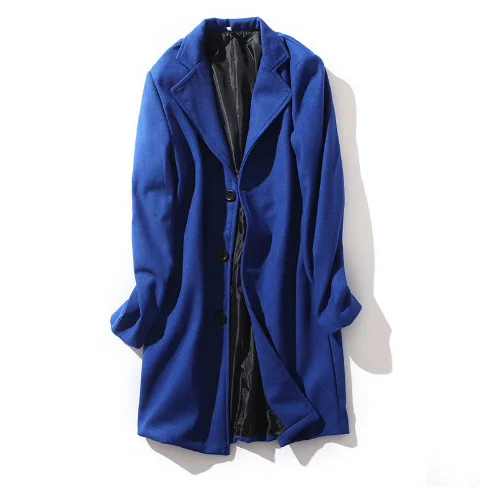 2026 Fashion Men Wool & Blends Mens Casual Business Trench Coat Mens Leisure Overcoat Male Punk Style Blends Dust Coats Jackets
2026 Fashion Men Wool & Blends Mens Casual Business Trench Coat Mens Leisure Overcoat Male Punk Style Blends Dust Coats Jackets