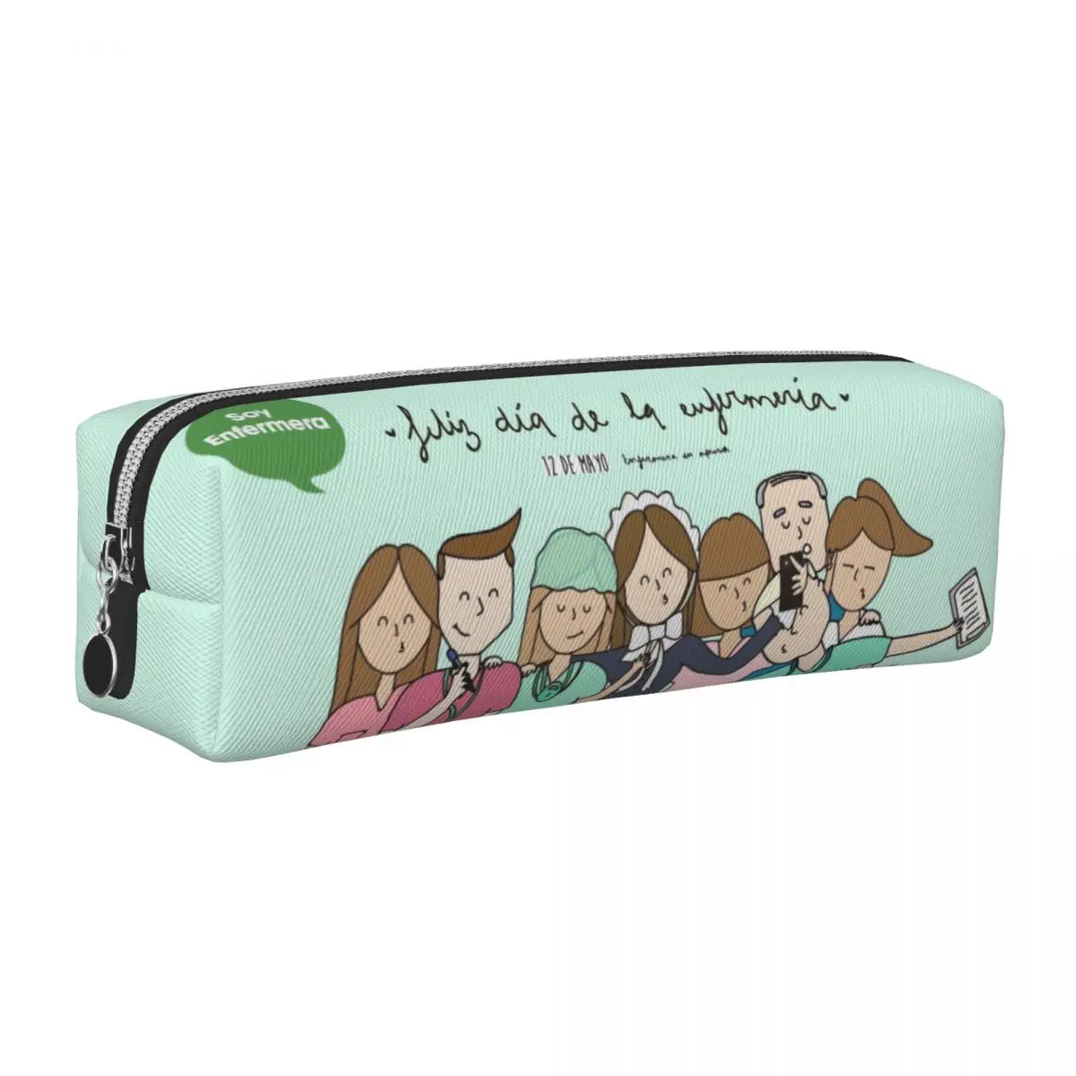 Enfermera En Apuros медсестра медицинский доктор пеналы креативная сумка-держатель для ручек для детей больших студентов школьный пенал на молнии
Enfermera En Apuros медсестра медицинский доктор пеналы креативная сумка-держатель для ручек для детей больших студентов школьный пенал на молнии