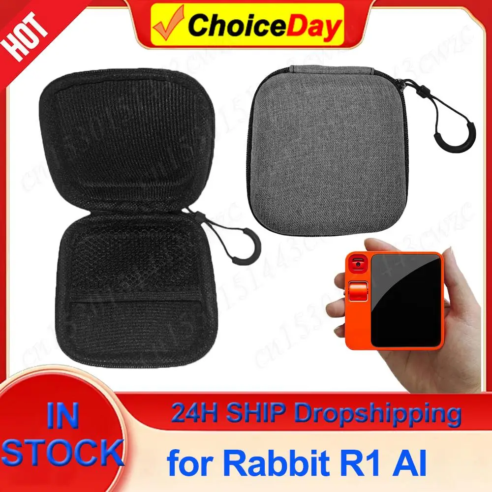 EVA Compact Travel Bag for Rabbit R1 AI Organizer Waterproof Carry Case W/ Accessory Pocket & Wrist Strap Hard Small Travel Case
EVA Compact Travel Bag for Rabbit R1 AI Organizer Waterproof Carry Case W/ Accessory Pocket & Wrist Strap Hard Small Travel Case