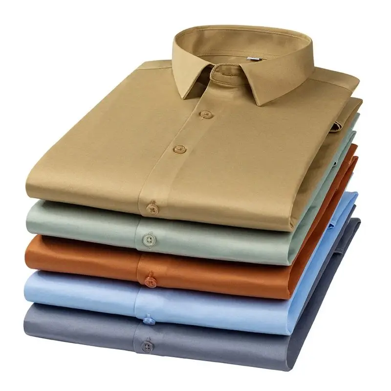 Новые мужские рубашки с длинным рукавом, гладкие, комфортные, мягкие, повседневные, с высоким воротником, молодежные, модные, для работы, осенний сезон 2024 года.
Новые мужские рубашки с длинным рукавом, гладкие, комфортные, мягкие, повседневные, с высоким воротником, молодежные, модные, для работы, осенний сезон 2024 года.