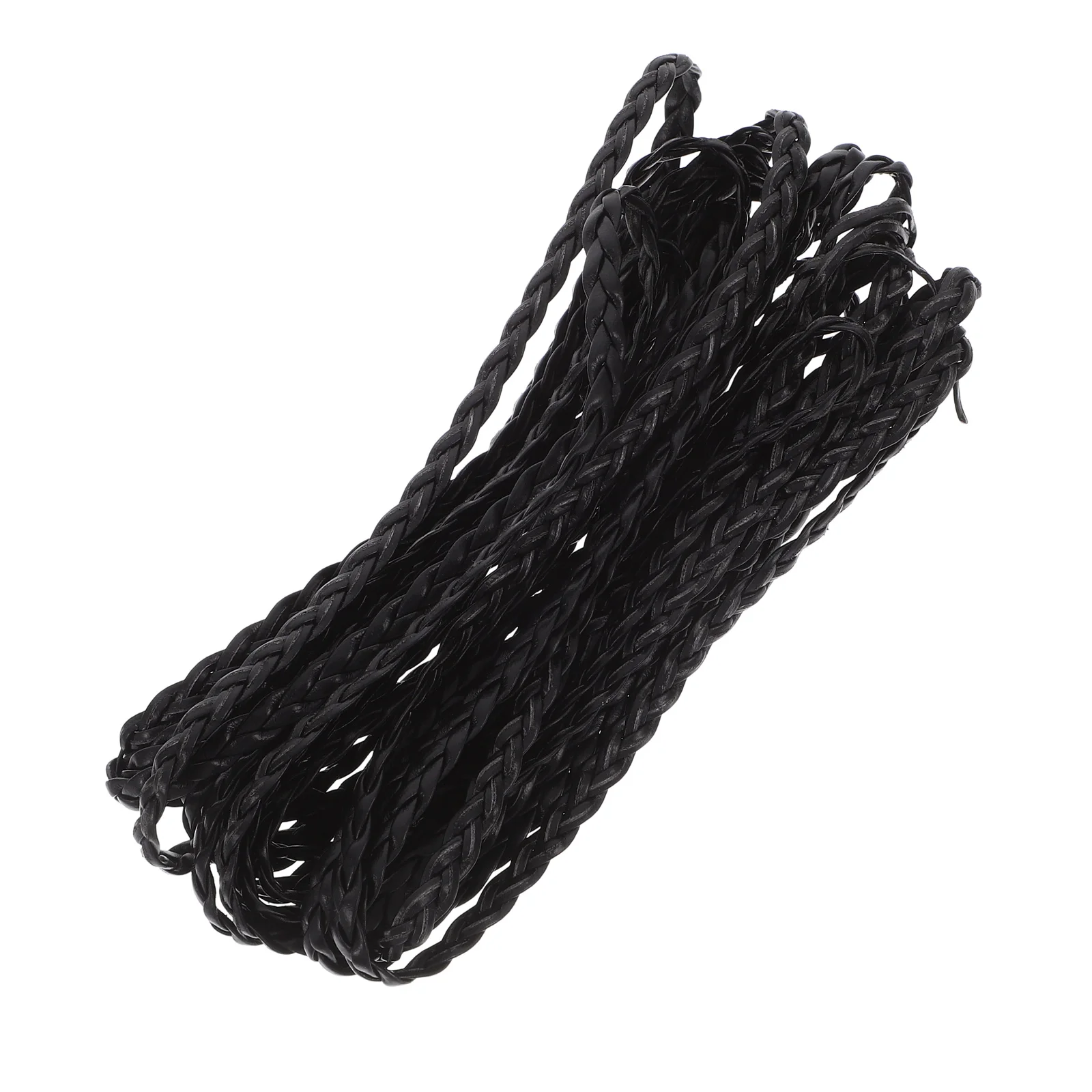 PU Braided Rope Black Macrame Cord for Bracelets Necklace Making Supplies Strings Jewelry Faux Wax String Adjustable
PU Braided Rope Black Macrame Cord for Bracelets Necklace Making Supplies Strings Jewelry Faux Wax String Adjustable