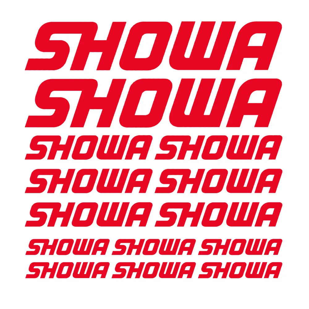 Виниловая пленка SHOWA для мотоциклов: наклейки для спонсоров, тюнинга авто, высокое качество
Виниловая пленка SHOWA для мотоциклов: наклейки для спонсоров, тюнинга авто, высокое качество