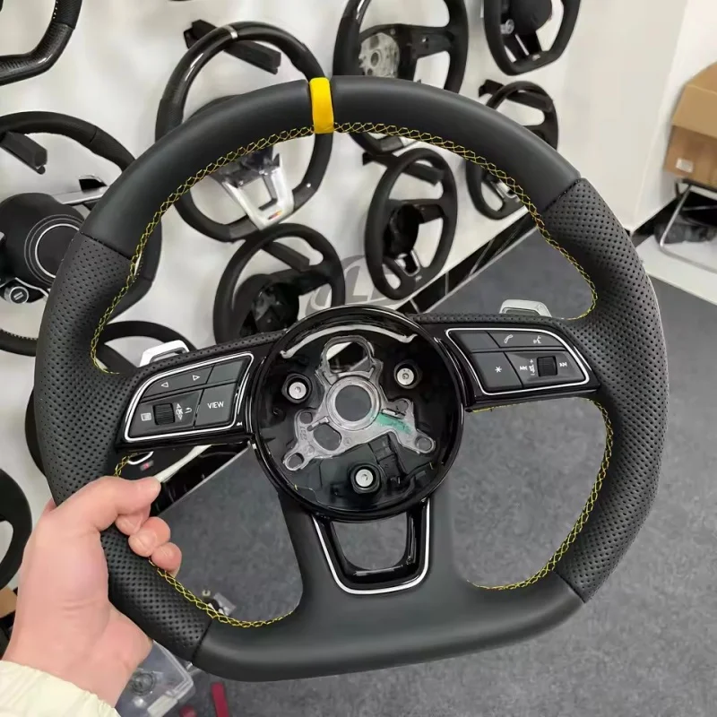 Car Steering Wheel Microfiber Leather A3 A4L A5 A6L A7 A8 Q3 Q5 RS3 RS4 Q2 B9 A6 C7 S5 SQ5 TTS Interior Accessories For Audi A4
Car Steering Wheel Microfiber Leather A3 A4L A5 A6L A7 A8 Q3 Q5 RS3 RS4 Q2 B9 A6 C7 S5 SQ5 TTS Interior Accessories For Audi A4