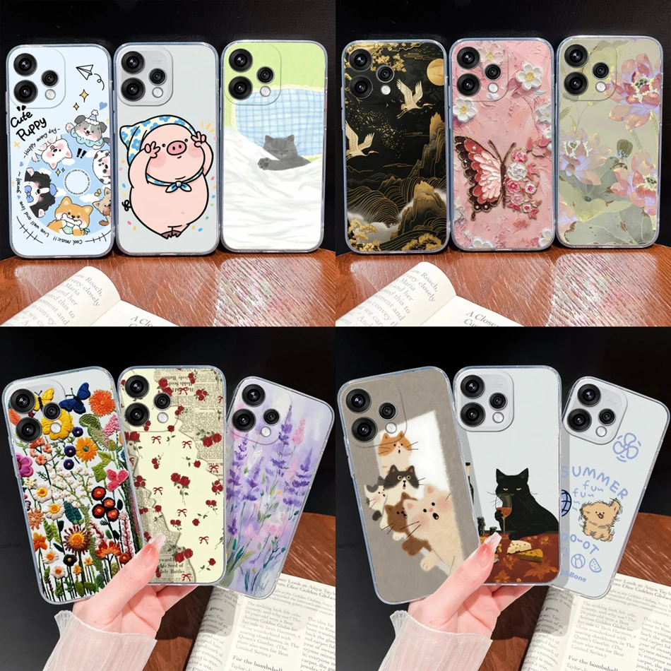 For Oppo Reno15 Pro Mini 15F 15C 5G Phone Case Butterfly Patterns Soft Slim TPU Transparent Silicone Cover For Reno 15Pro Funda
For Oppo Reno15 Pro Mini 15F 15C 5G Phone Case Butterfly Patterns Soft Slim TPU Transparent Silicone Cover For Reno 15Pro Funda