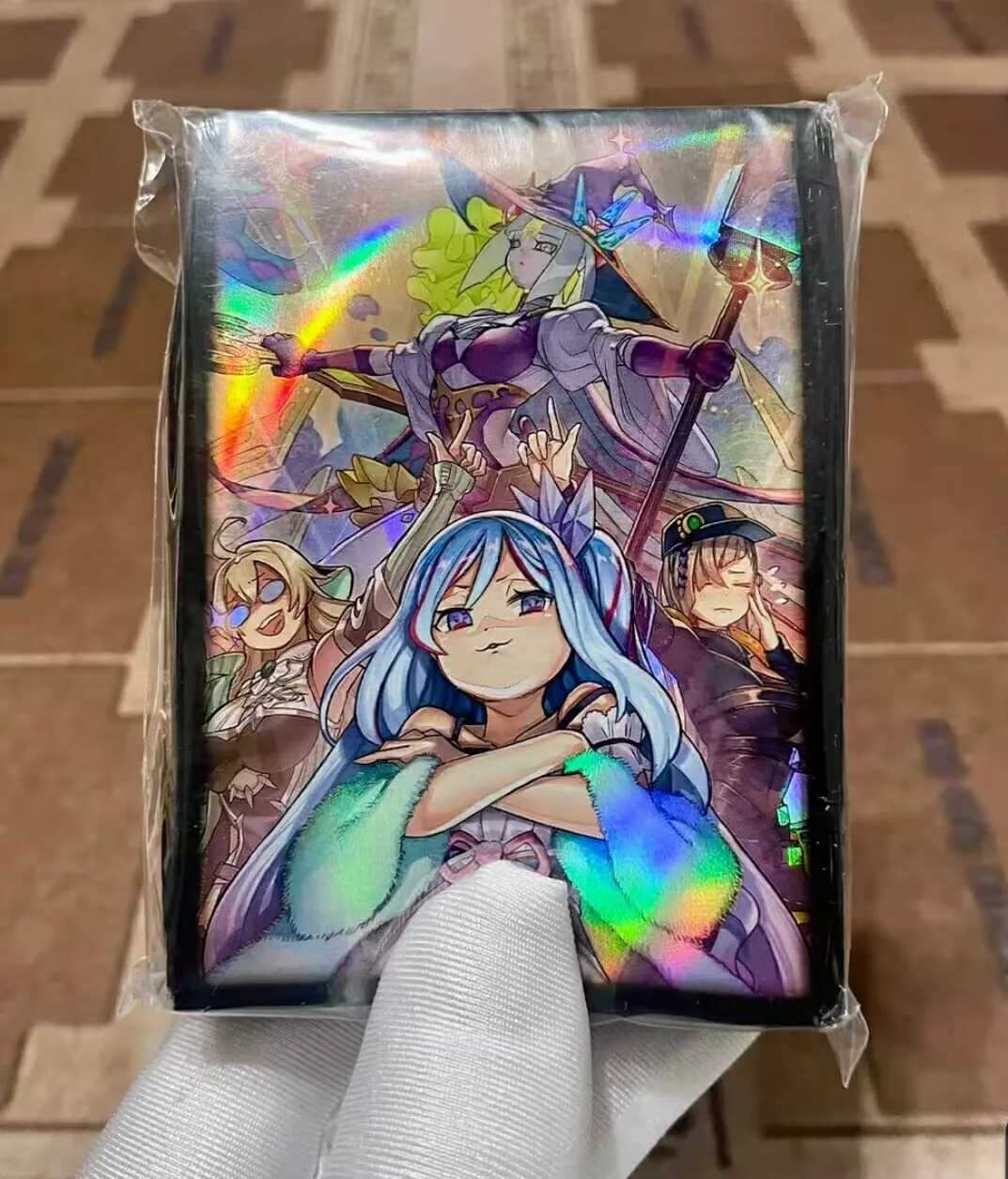 70Pcs Yugioh KONAMI Duel Monsters Witchcrafter Unveiling Official Collection Sealed Card Protector Duelist Sleeves
70Pcs Yugioh KONAMI Duel Monsters Witchcrafter Unveiling Official Collection Sealed Card Protector Duelist Sleeves