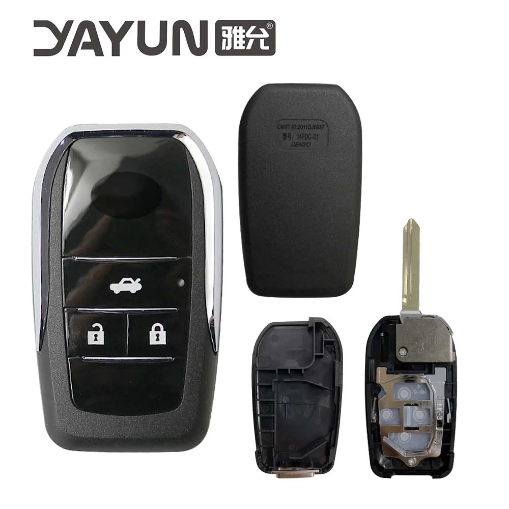 YAYUN AKTYF335 3 Buttons Suitable Control Modified Folding Key Shell(Toy47)For Toyota Corolla And Yaris
YAYUN AKTYF335 3 Buttons Suitable Control Modified Folding Key Shell(Toy47)For Toyota Corolla And Yaris