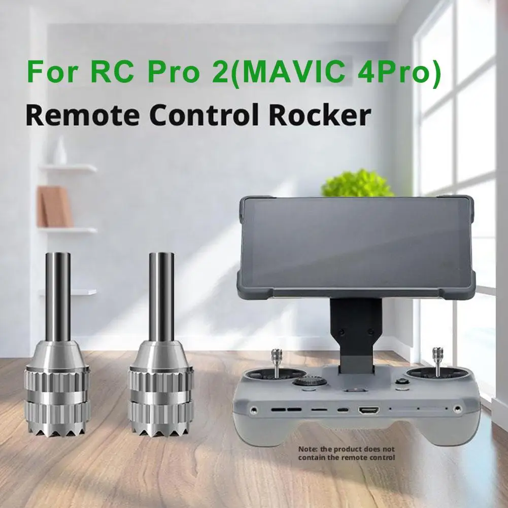 Stainless Steel Joystick for DJI Mavic 4 Pro Remote Controller Thumb Rocker Control Sticks for DJI RC Pro 2 Replace Accesso A2V5
Stainless Steel Joystick for DJI Mavic 4 Pro Remote Controller Thumb Rocker Control Sticks for DJI RC Pro 2 Replace Accesso A2V5