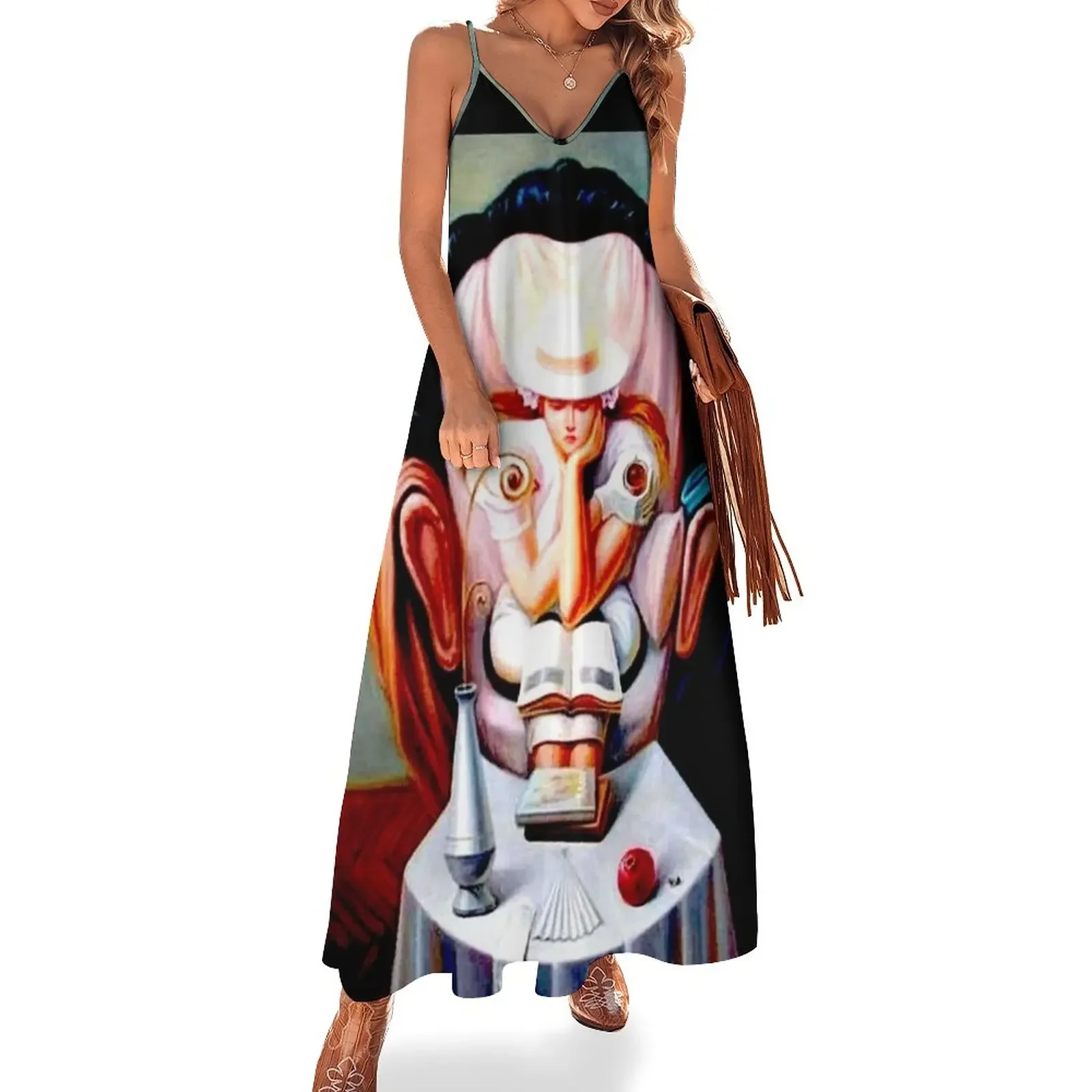 Vintage Abstract Self Portrait Girl at Table Print Sleeveless Dress women's clothing trend 2025 Dresses
Vintage Abstract Self Portrait Girl at Table Print Sleeveless Dress women's clothing trend 2025 Dresses