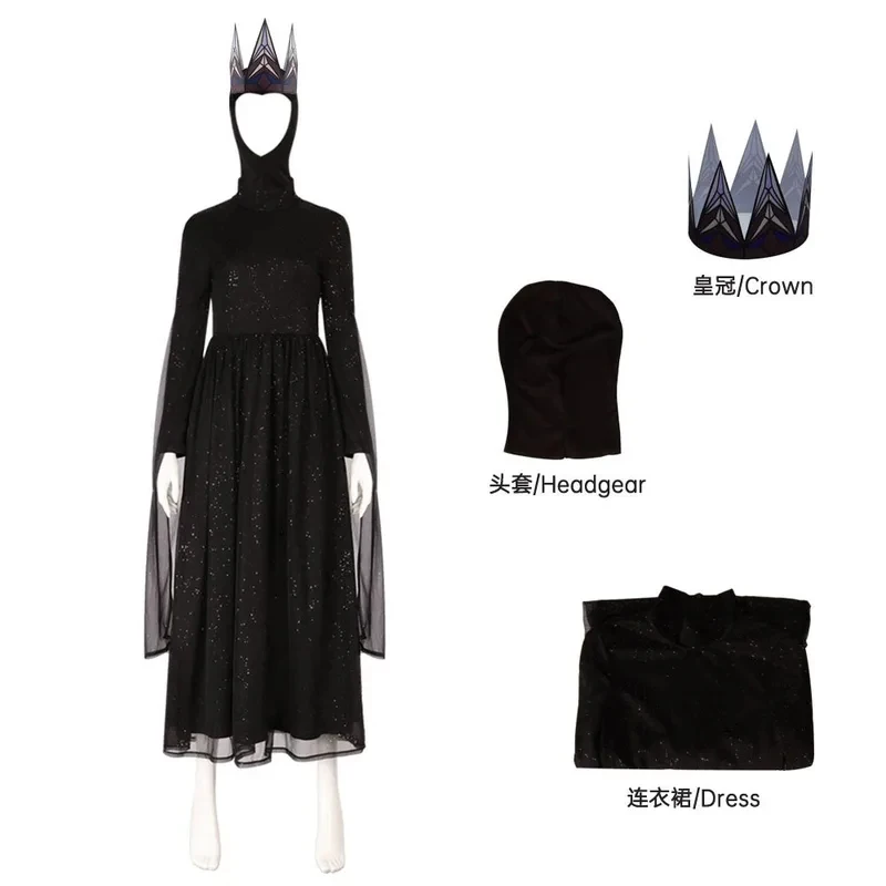 Exquisite Women's Cosplay Costume Uniform Suit for Movies Evil Queen Ladies Clothes Dress Headwear Crown Outfit FD1;6
Exquisite Women's Cosplay Costume Uniform Suit for Movies Evil Queen Ladies Clothes Dress Headwear Crown Outfit FD1;6