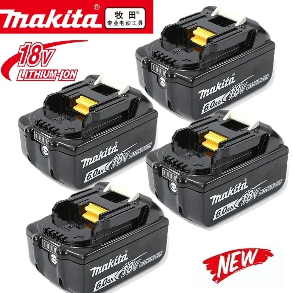 100% Original Makita 18V 6.0Ah Rechargeable Li-Ion Battery For Makita BL1830 BL1815 BL1860 BL1840 Replacement Power Tool Battery
100% Original Makita 18V 6.0Ah Rechargeable Li-Ion Battery For Makita BL1830 BL1815 BL1860 BL1840 Replacement Power Tool Battery