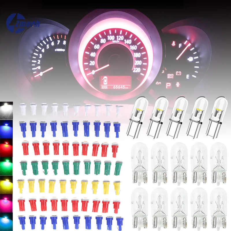 New!10Pcs Car T5 T10 Halogen Bulb 5W 12V Auto Signal Lamp Bulbs Tail Instrument Light Reading Lights Clearance Lamps Replacement
New!10Pcs Car T5 T10 Halogen Bulb 5W 12V Auto Signal Lamp Bulbs Tail Instrument Light Reading Lights Clearance Lamps Replacement