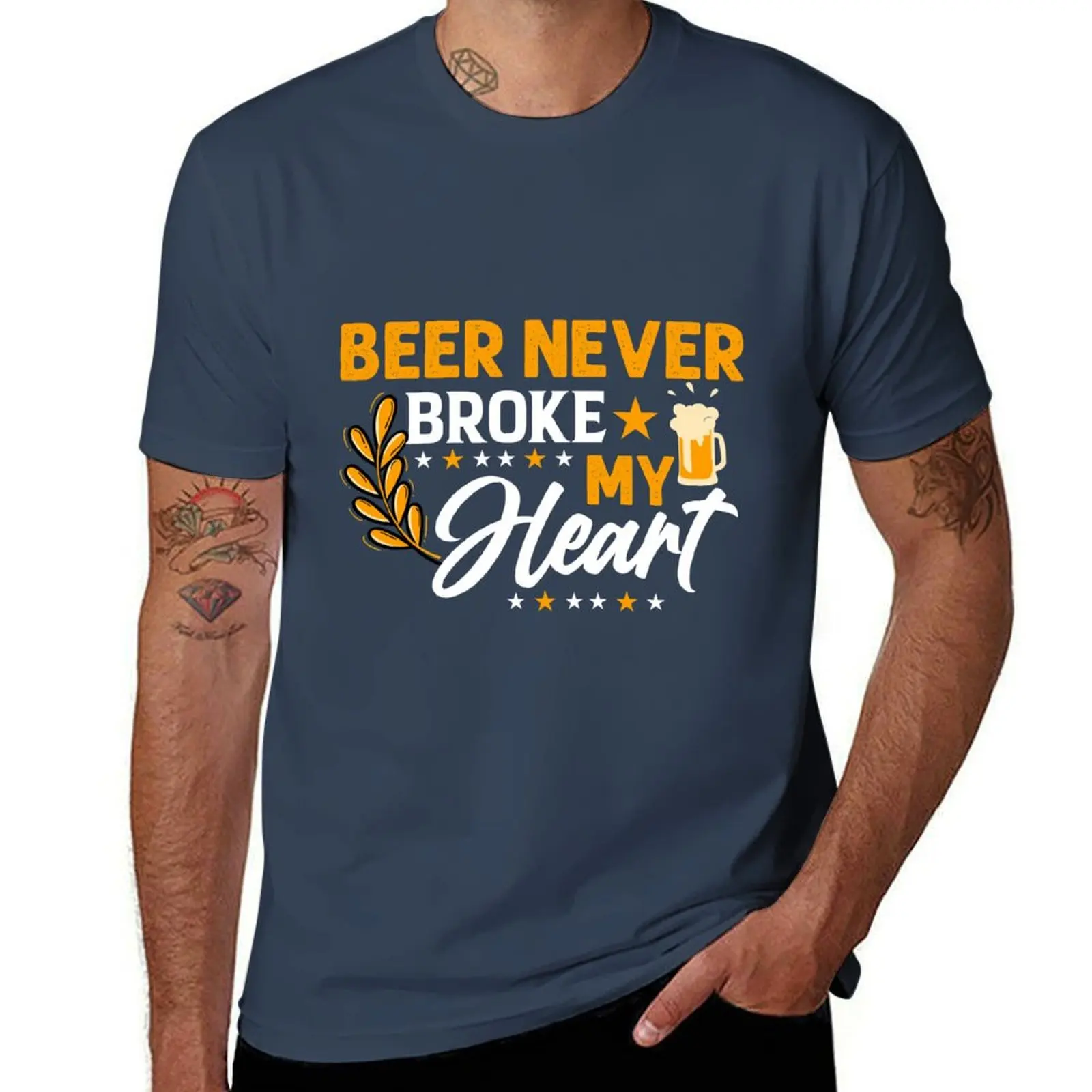 Beer Never Broke my Heart T-Shirt t shirt custom print cotton t shirt pack t shirt man casual T-Shirt
Beer Never Broke my Heart T-Shirt t shirt custom print cotton t shirt pack t shirt man casual T-Shirt