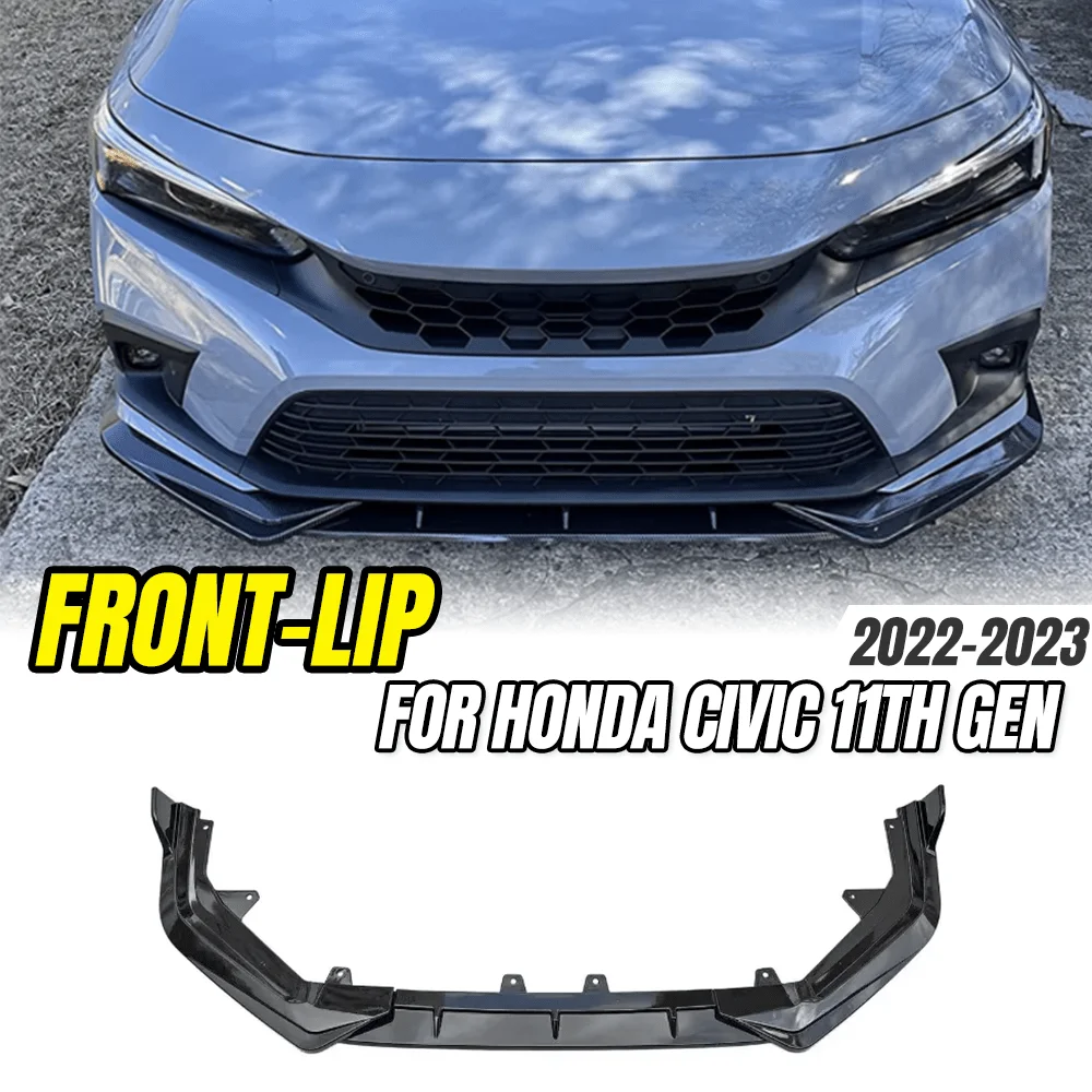 3PCS Front Bumper Lip Diffuser Splitter For Honda Civic 11th Gen 2022-2023 Sedan Carbon Surface Body Kit Car Modification.
3PCS Front Bumper Lip Diffuser Splitter For Honda Civic 11th Gen 2022-2023 Sedan Carbon Surface Body Kit Car Modification.