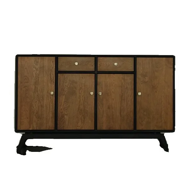 American solid wood retro entrance cabinet, Wabi disease medium and ancient style dining side cabinet French foyer, entrance
American solid wood retro entrance cabinet, Wabi disease medium and ancient style dining side cabinet French foyer, entrance