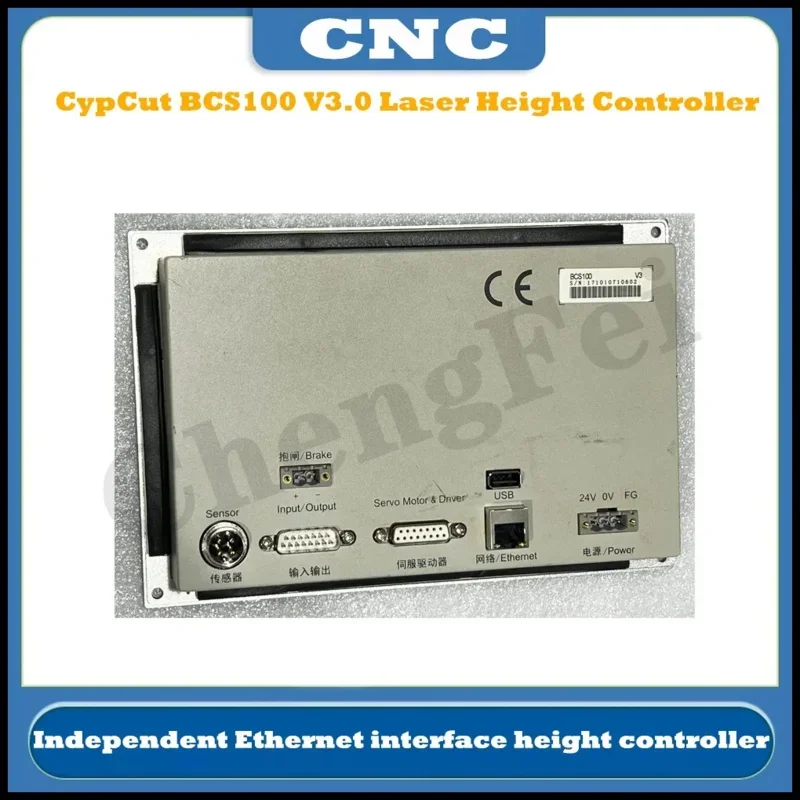 CNC Laser Cutting Machine Control System Cypcut BCS100 BMC1604 FSCUT2000 Height Controller Capacitive Amplifie
CNC Laser Cutting Machine Control System Cypcut BCS100 BMC1604 FSCUT2000 Height Controller Capacitive Amplifie