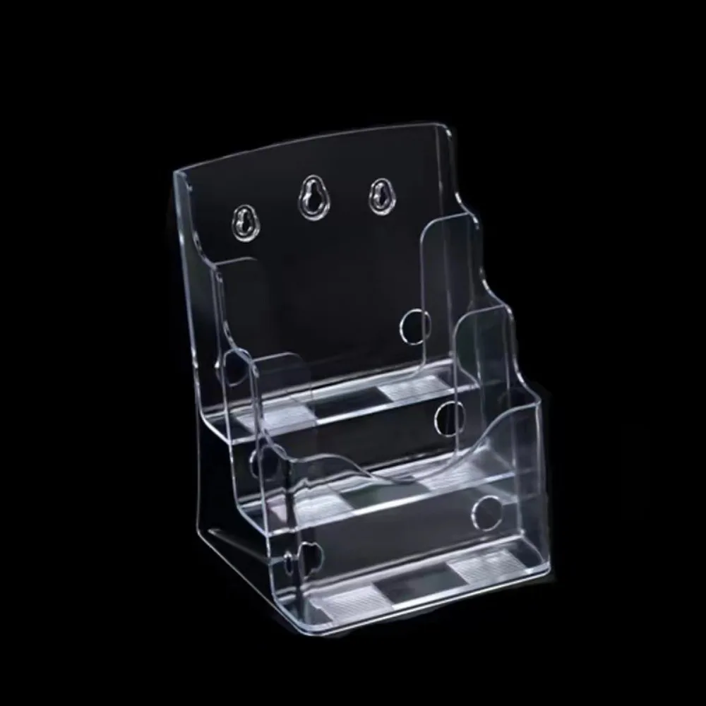 A4/A5/A6 Clear Flyers Display Stand Wall Mount 2/3/4 Layers Brochure Holder Stable Base Hanging Hole Acrylic Magazine Organizers
A4/A5/A6 Clear Flyers Display Stand Wall Mount 2/3/4 Layers Brochure Holder Stable Base Hanging Hole Acrylic Magazine Organizers