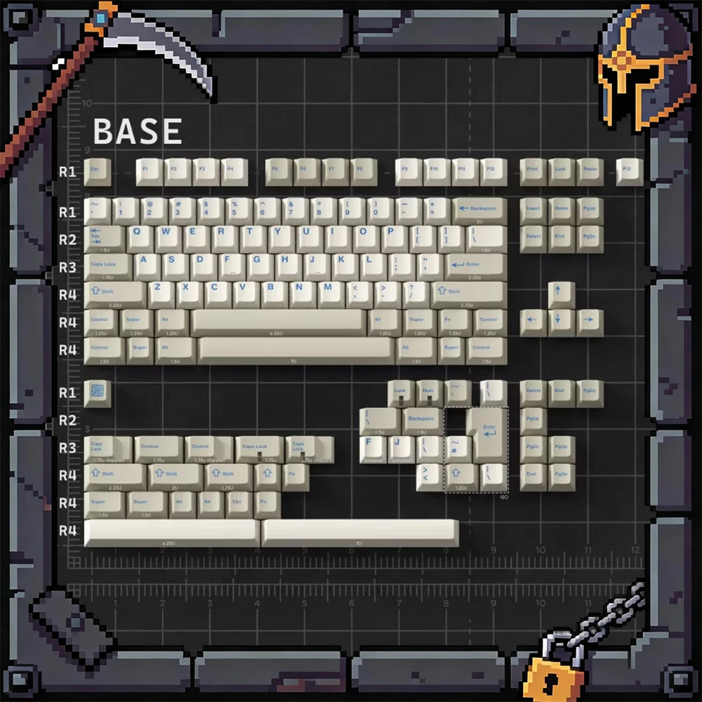 PBTfans View PC Keycaps Thermal Sublimation Pbt Material Keyboard Keycaps Beige Original Factory Height For PC Accessories Gifts
PBTfans View PC Keycaps Thermal Sublimation Pbt Material Keyboard Keycaps Beige Original Factory Height For PC Accessories Gifts