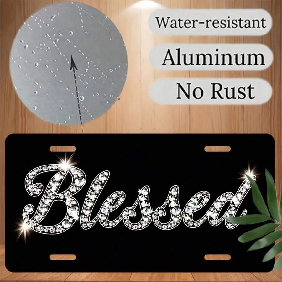 1pc, Decorative Front License Plate Cover, Waterproof Aluminum License Plate Frame, Unisex,30*15cm(12*6inch)
1pc, Decorative Front License Plate Cover, Waterproof Aluminum License Plate Frame, Unisex,30*15cm(12*6inch)