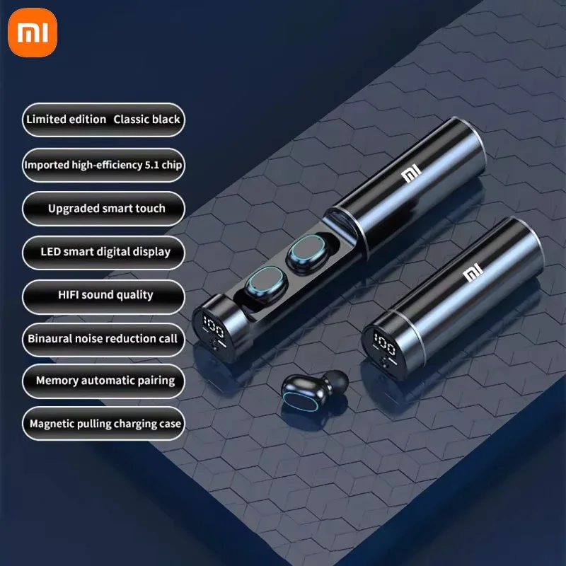 XIAOMI N21 8D Sound Gaming Headset Waterproof Wireless Headset LED Display with Microphone In-Ear Earbuds TWS Bluetooth Headset
XIAOMI N21 8D Sound Gaming Headset Waterproof Wireless Headset LED Display with Microphone In-Ear Earbuds TWS Bluetooth Headset