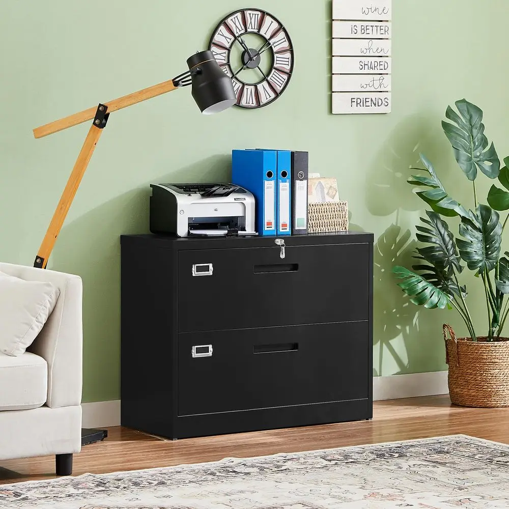 Metal Lateral File Cabinets with Lock,2 Drawer Steel Wide Filing Organization Storage Cabinets,Home Office Furniture for Hangin
Metal Lateral File Cabinets with Lock,2 Drawer Steel Wide Filing Organization Storage Cabinets,Home Office Furniture for Hangin