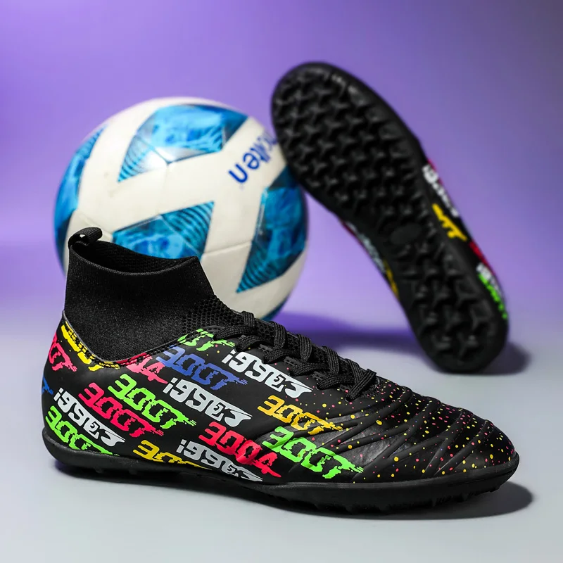 2024 Men's Soccer Shoes Large Size Ultralight Football Boots Boys Sneakers Non-Slip AG/TF Soccer Cleats Ankle Boots Unisex
2024 Men's Soccer Shoes Large Size Ultralight Football Boots Boys Sneakers Non-Slip AG/TF Soccer Cleats Ankle Boots Unisex