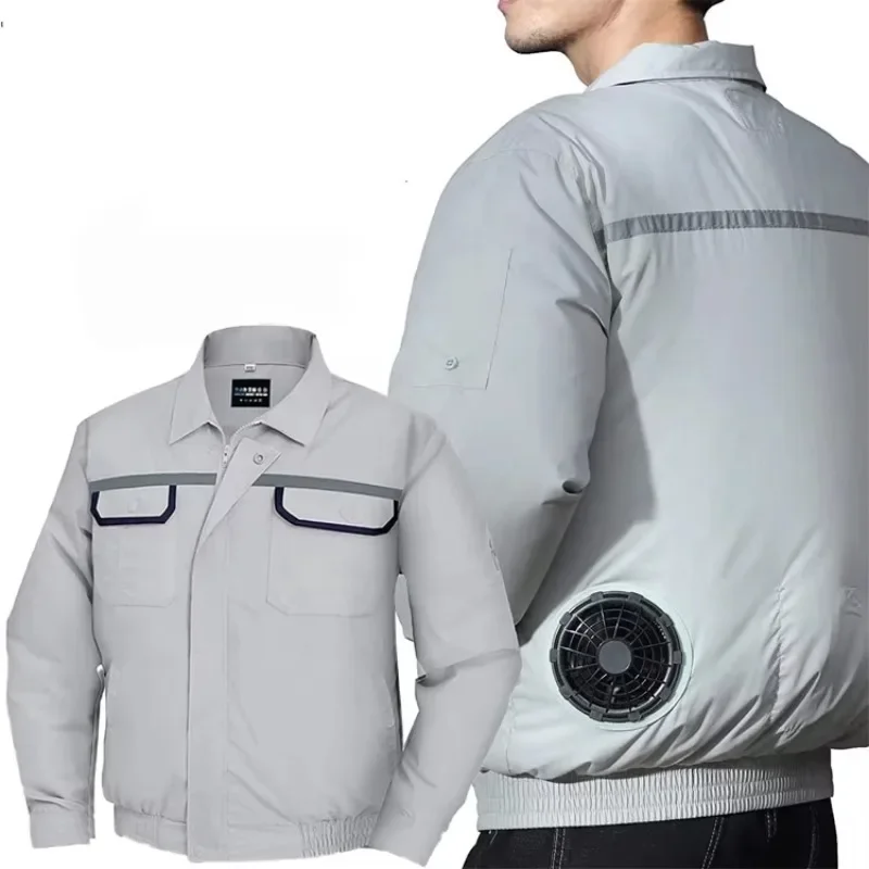 Cooling Fan Jacket Summer Air Conditioning Clothing USB Charging Sport Man Vest for Outdoor Fishing Cycling Construction
Cooling Fan Jacket Summer Air Conditioning Clothing USB Charging Sport Man Vest for Outdoor Fishing Cycling Construction