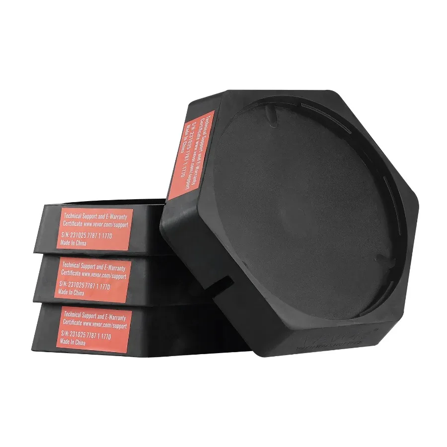 RV Leveling Pads 9 Inch Round Landing Feet Permanent Attached Jack Stabilizers Rubber Jack Pads 5000 lbs Capacity per RV Jack
RV Leveling Pads 9 Inch Round Landing Feet Permanent Attached Jack Stabilizers Rubber Jack Pads 5000 lbs Capacity per RV Jack