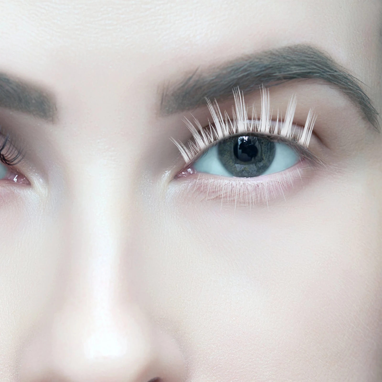 2 Pairs White Chemical Fiber False Eyelashes Decorative Performance Easy Beginner Safe Premium Big Eyes Charming Daily Party
2 Pairs White Chemical Fiber False Eyelashes Decorative Performance Easy Beginner Safe Premium Big Eyes Charming Daily Party